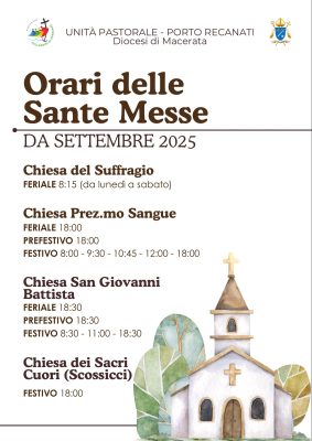 Orari Messe Proto Recanati
