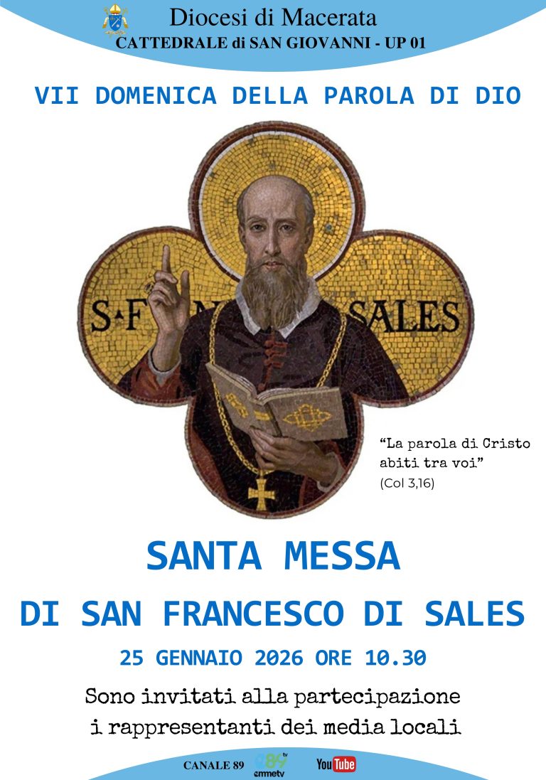 Manifesto San Francesco di Sales 2026